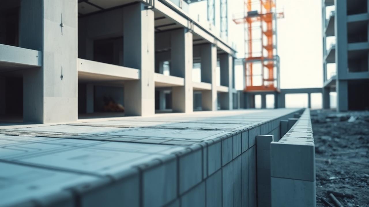 Solides Fundament eines Bauwerks – Sinnbild für Transformationsbereitschaft